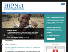 Tablet Screenshot of hipnet.org